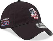 New Era Men's New Era Black San Diego Padres America 250 9TWENTY Adjustable Hat