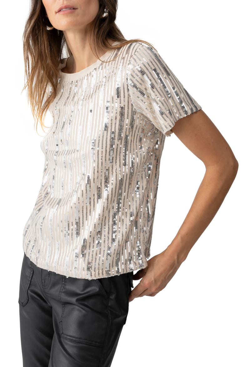Sequin Perfect T-Shirt, Alternate, color, LTCL