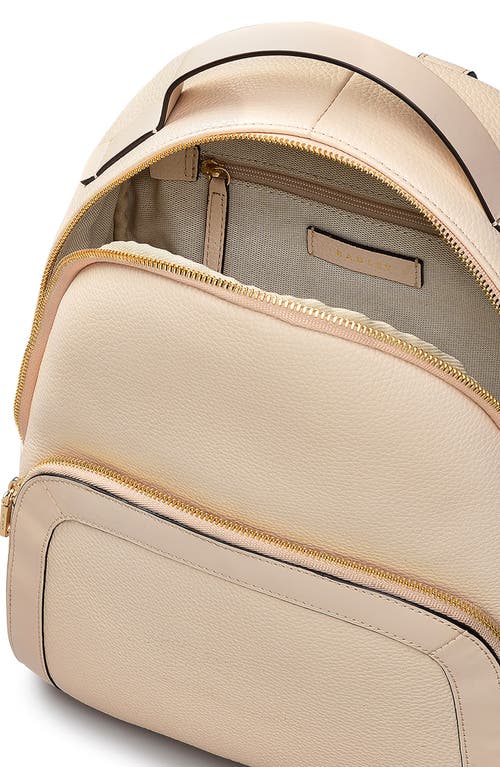 Radley Merchant Hall Medium Leather Backpack In Sand