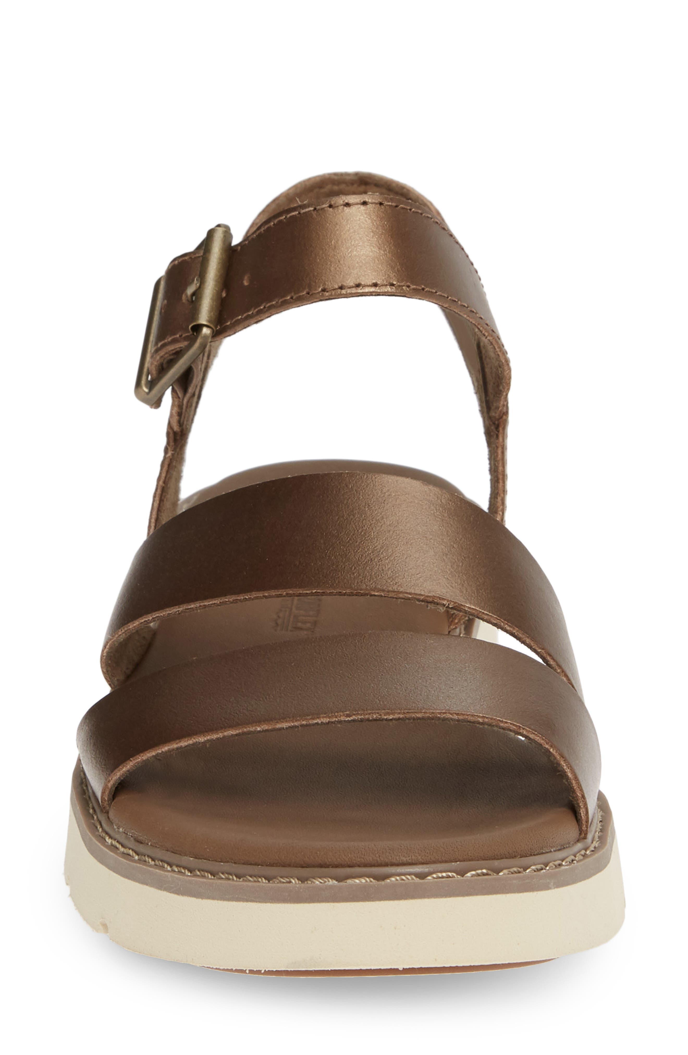Bailey Park Sandal, Alternate, color, GOLD METALLIC LEATHER