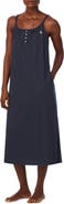 Lauren Ralph Lauren Sleeveless Cotton Nightgown
