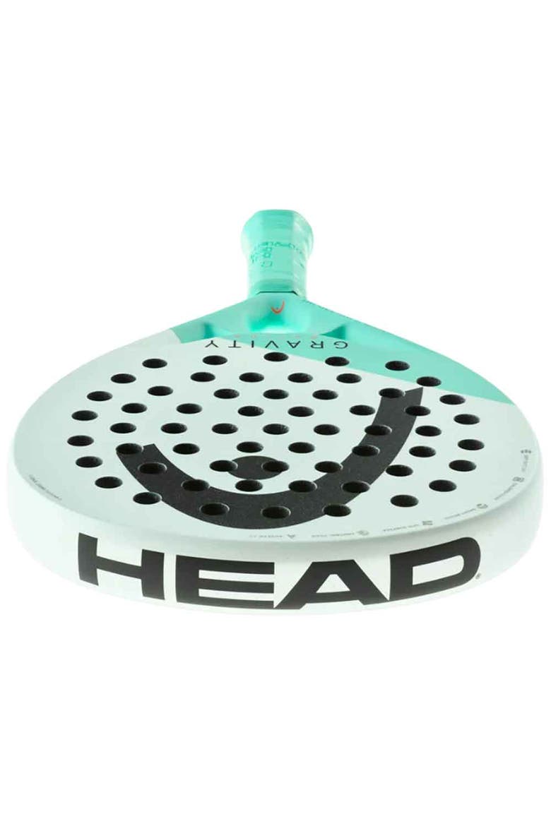 Gravity Motion Padel Racquet, Alternate, color, White/Teal
