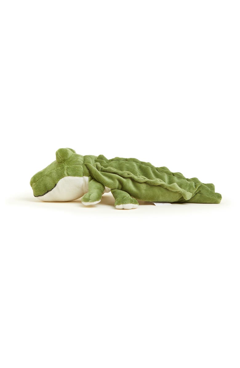 Warmies Alligator Junior Plush Toy, Alternate, color, Medium Green