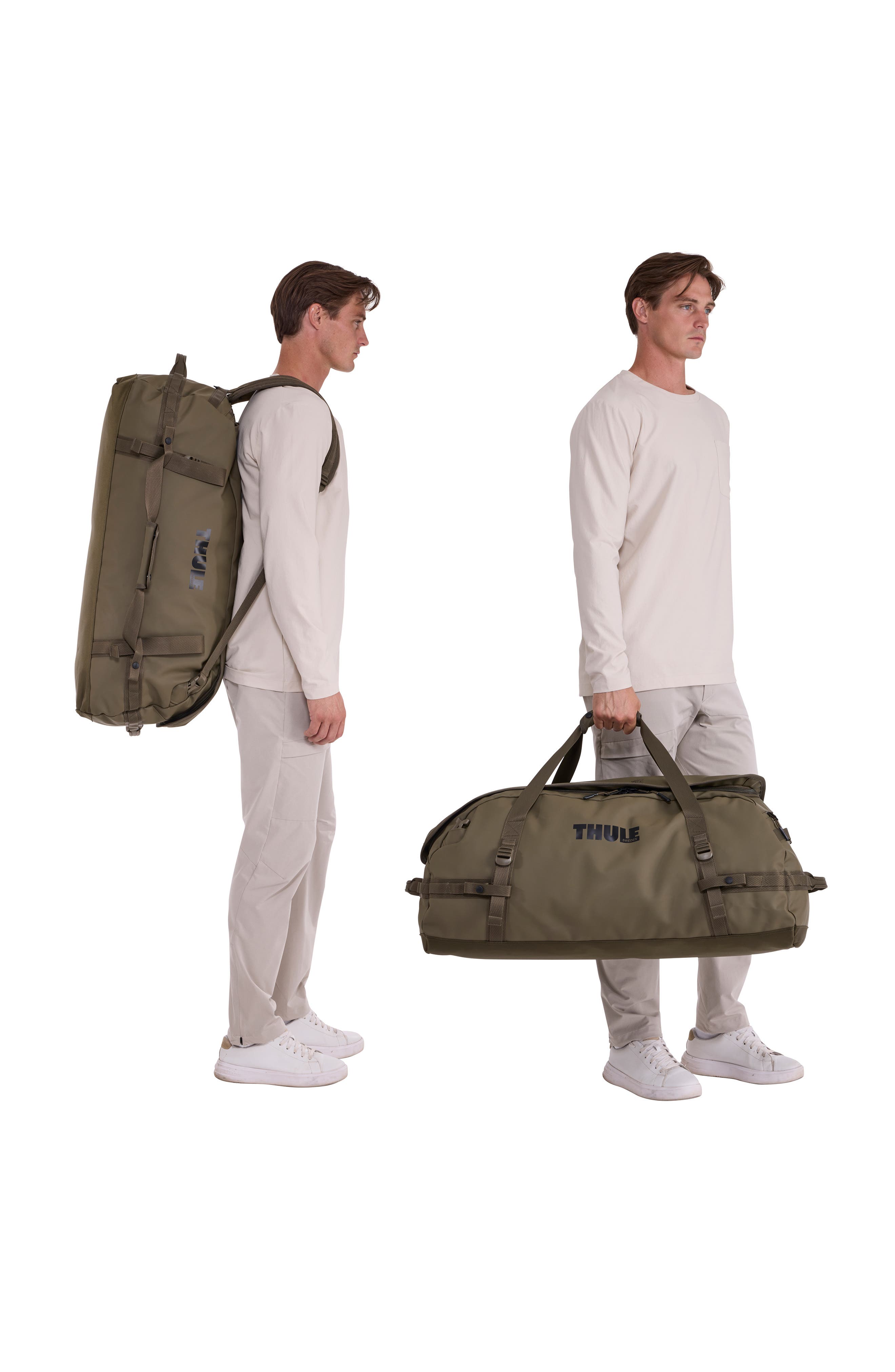 Chasm 90-Liter Duffle Bag, Alternate, color, DEEP KHAKI