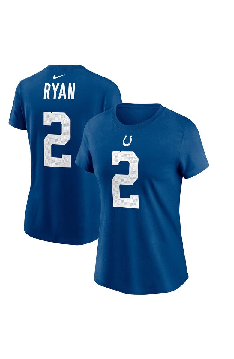 Nike Women's Nike Matt Ryan Royal Indianapolis Colts Player Name & Number T-Shirt, Main, color, Royal