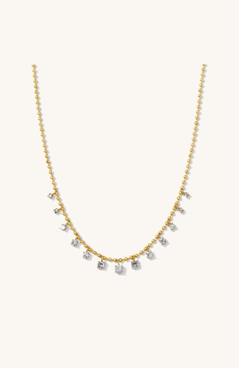 Diamond Rain Necklace