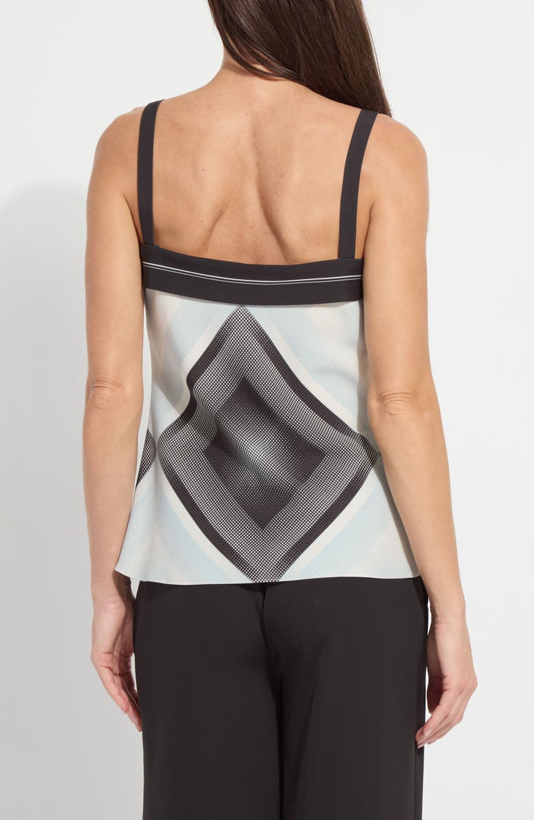 Lysse Ananda Printed Tank Top, Alternate, color, Halftone Scarf