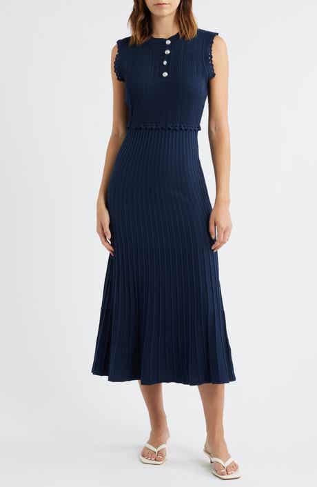 ZOE AND CLAIRE Sleeveless Sweater Dress