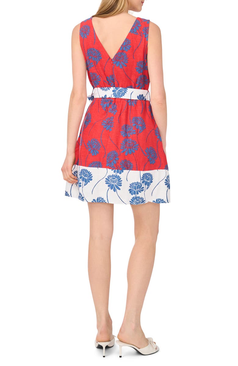 1.STATE Tie Waist Minidress, Alternate, color, Aura Orange