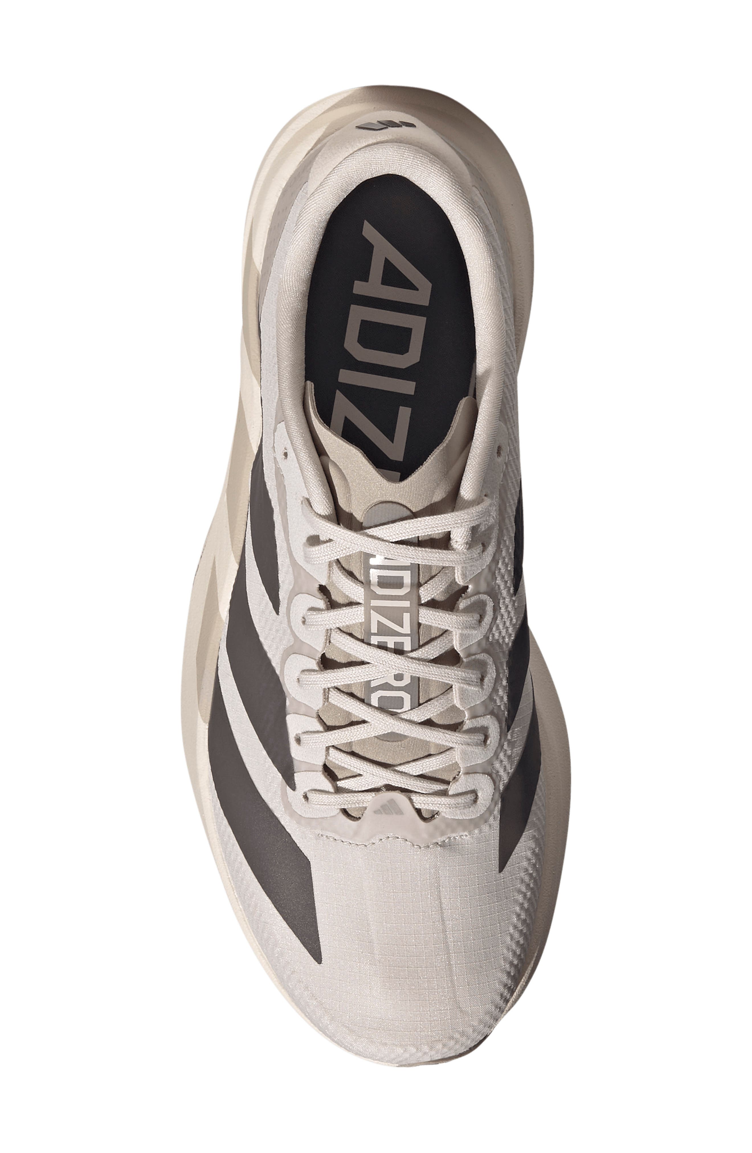 adidas Adizero Evo SL Running Shoe, Alternate, color, Mauve/ Charcoal/ Iron