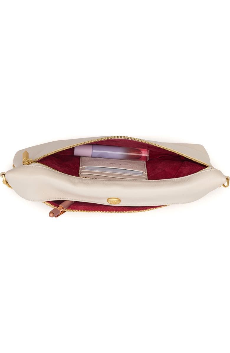 HAMMITT Invitation Clutch, Alternate, color, Calla Lily White Raffia/ Gold