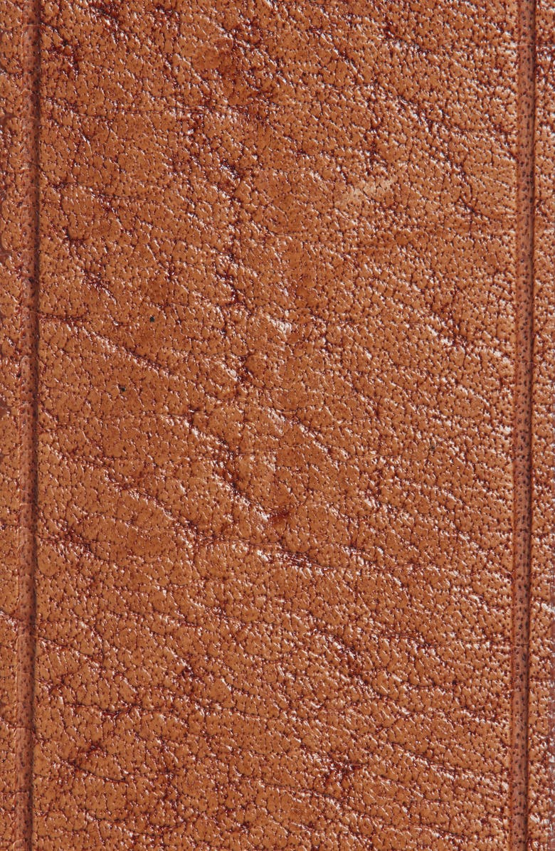 Golden Goose New Tex Washed Leather Belt, Alternate, color, Marrone