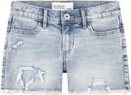 abercrombie kids Kids' Destroyed Cutoff Denim Shorts