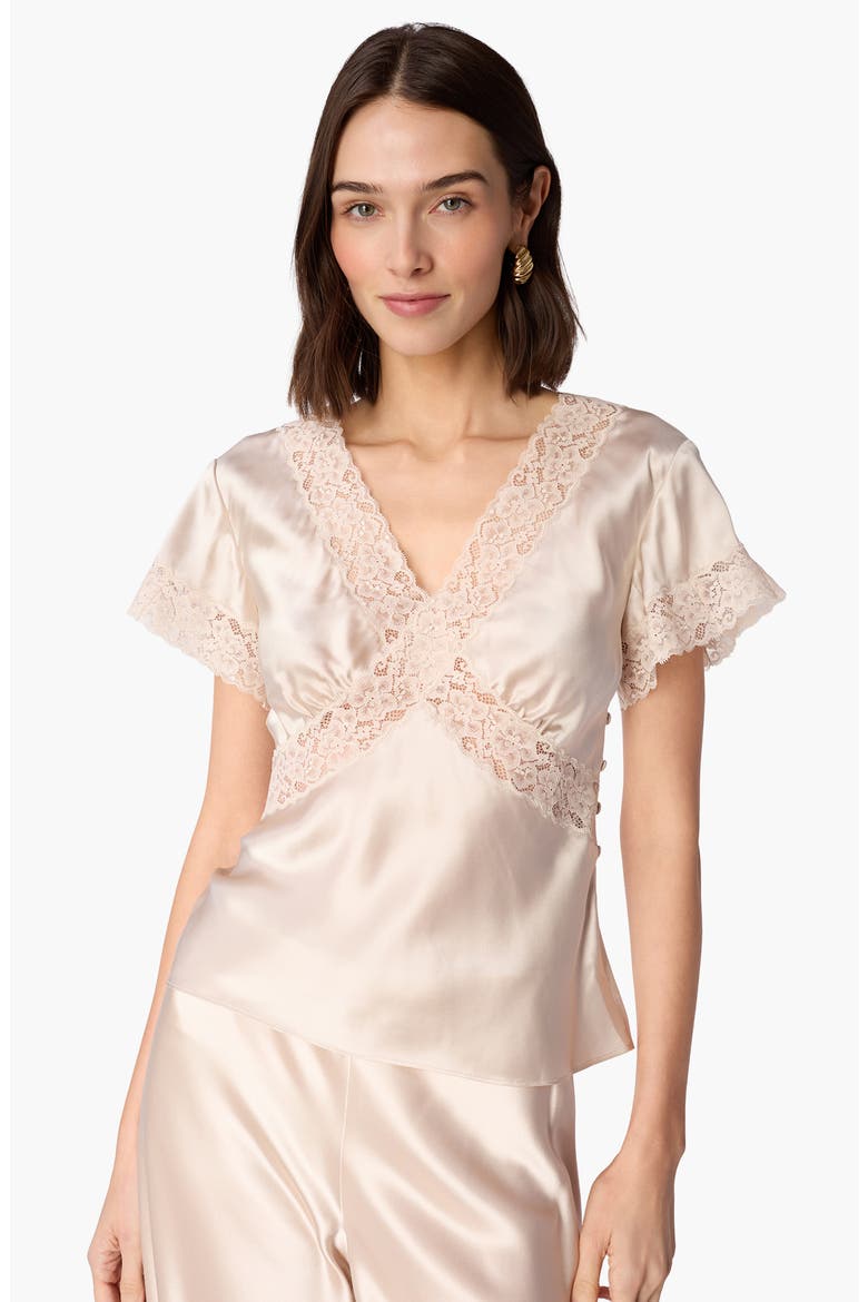 Romola Silk Top, Alternate, color, OAT