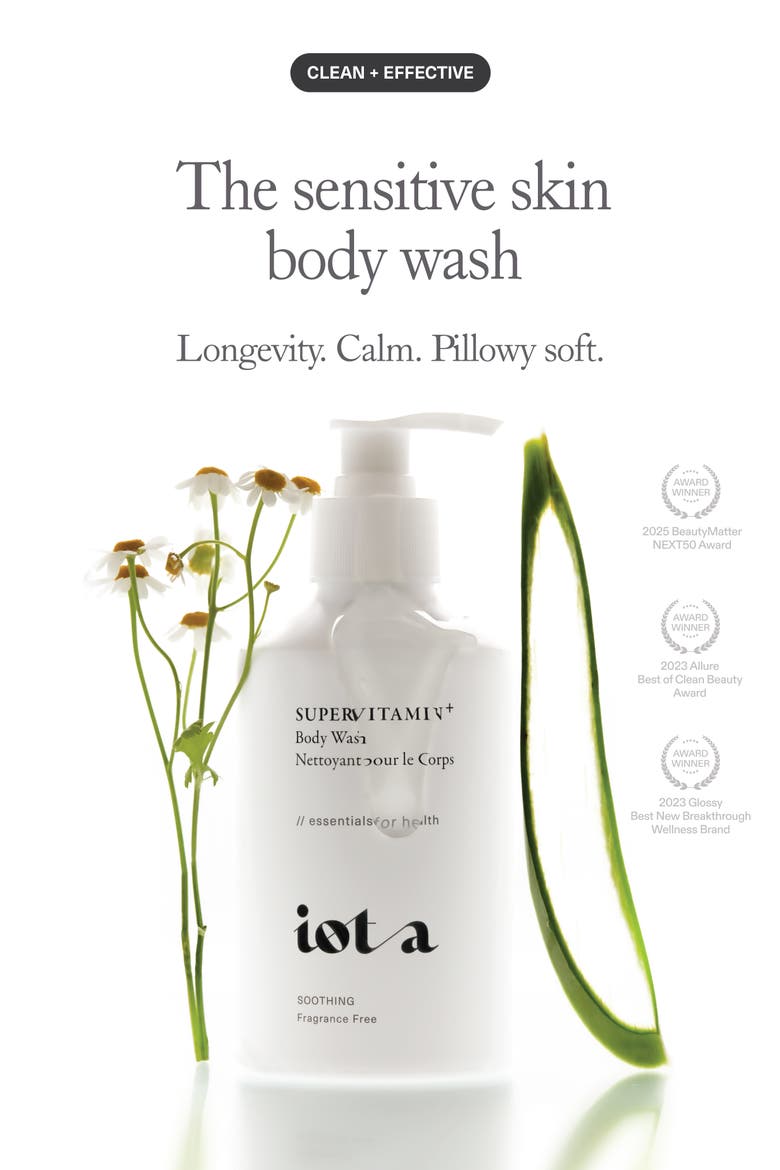 Soothing Body Wash, Alternate, color, NO COLOR