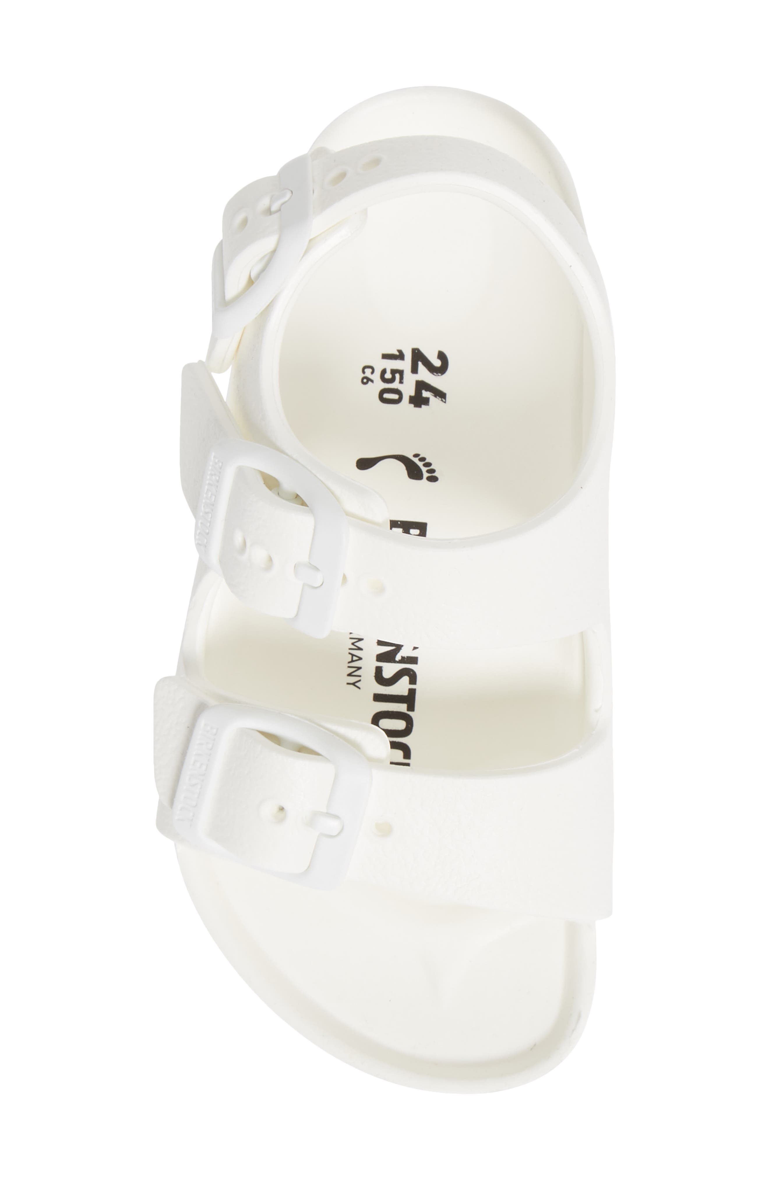 Birkenstock Kids' Milano EVA Sandal, Alternate, color, White