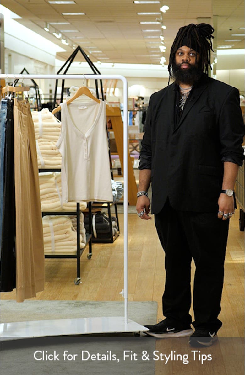 Henley Sleeveless Top, sales video thumbnail