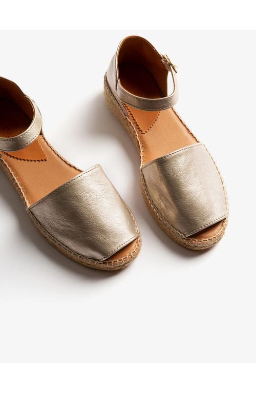 Penelope Chilvers Montserrat Ankle Strap Espadrille In Gray