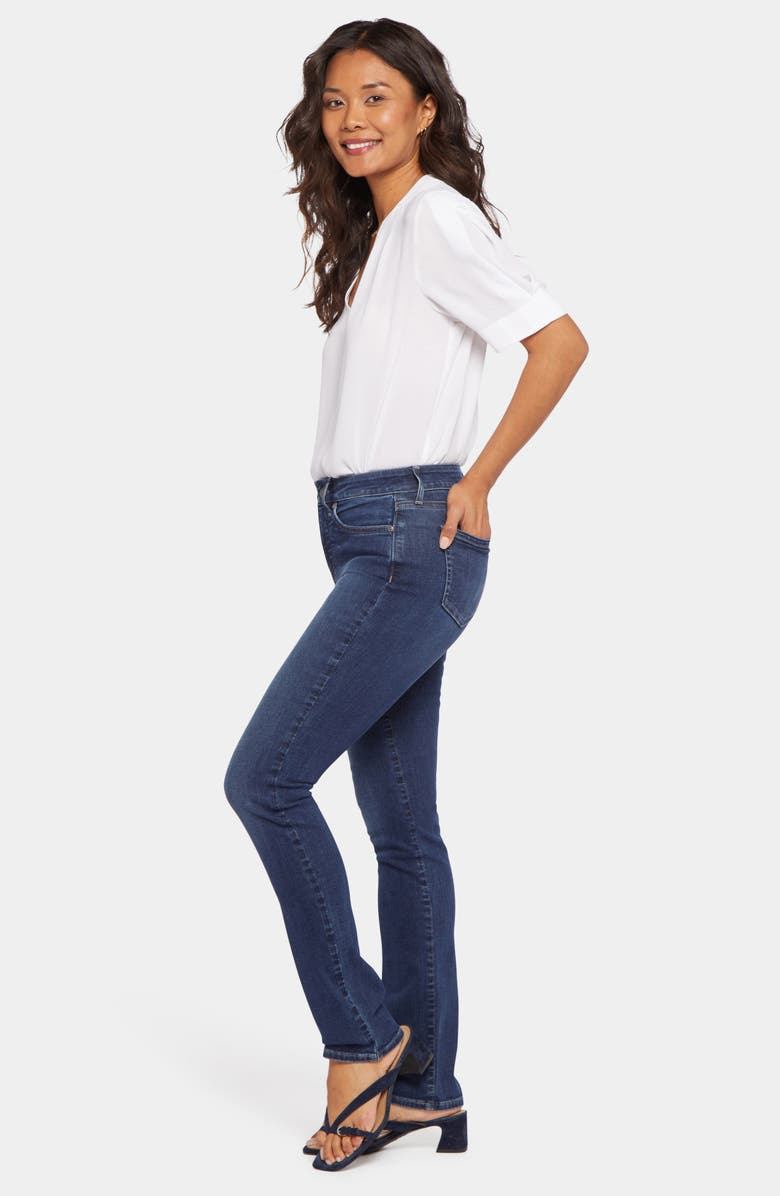 NYDJ Sheri Slim Straight Leg Jeans, Alternate, color, Crockett
