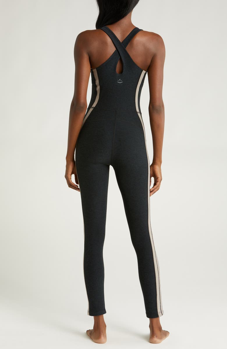 Beyond Yoga Top Line Space Dye Jumpsuit, Alternate, color, 
