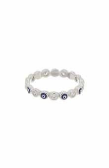 Juvell Evil Eye CZ Ring