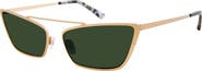 True Religion 55mm Cat Eye Sunglasses