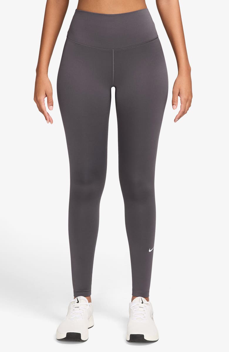 Nike Therma-FIT High Waist Leggings, Main, color, Thunder Grey