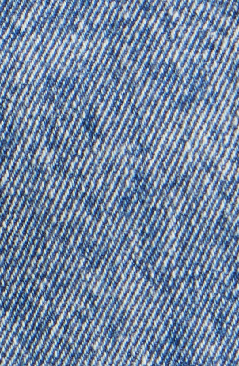 Steve Madden Wesley Denim Button-Up Vest, Alternate, color, East Side Wash