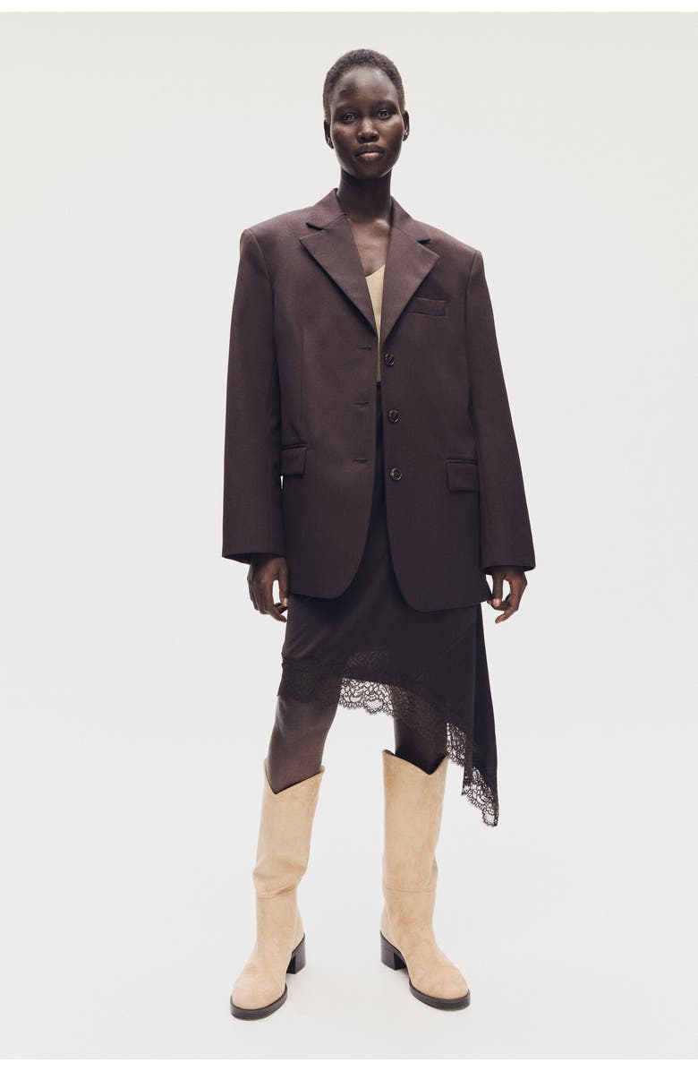 H&M Knee-high Boots, Alternate, color, Beige