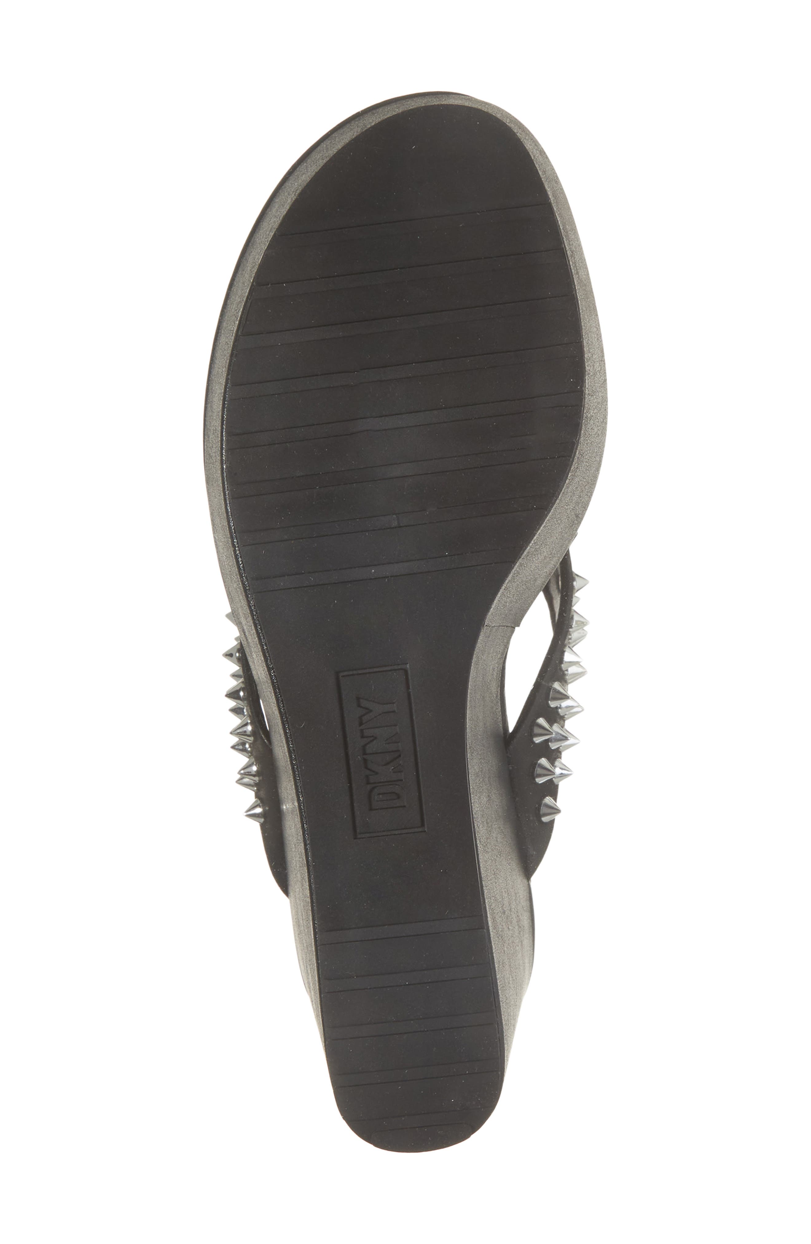 Tina Studded Platform Flip Flop, Alternate, color, BLACK