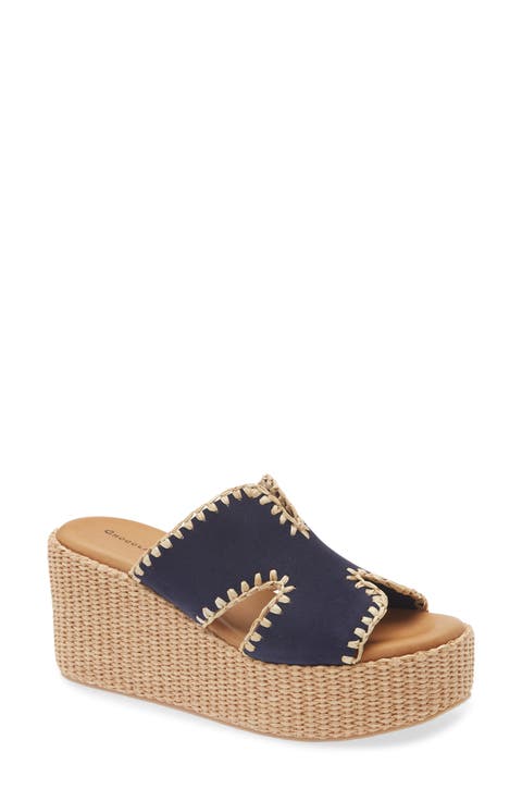 Jaxx Platform Wedge Sandal (Women)