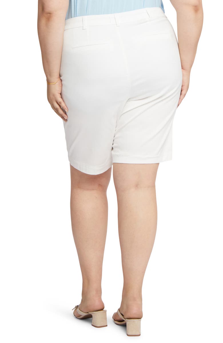 NYDJ Bermuda Shorts, Alternate, color, Optic White