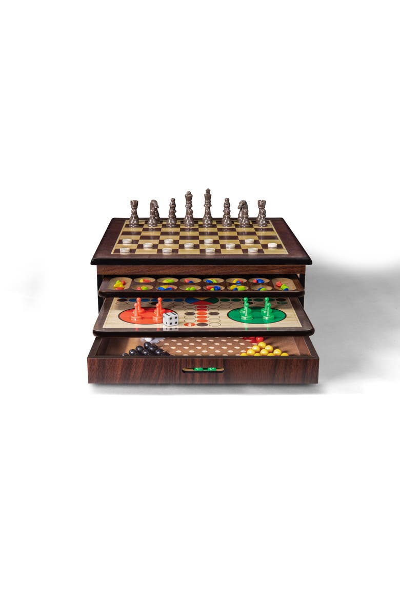 Craftsman Deluxe Game House, Alternate, color, Multicolored