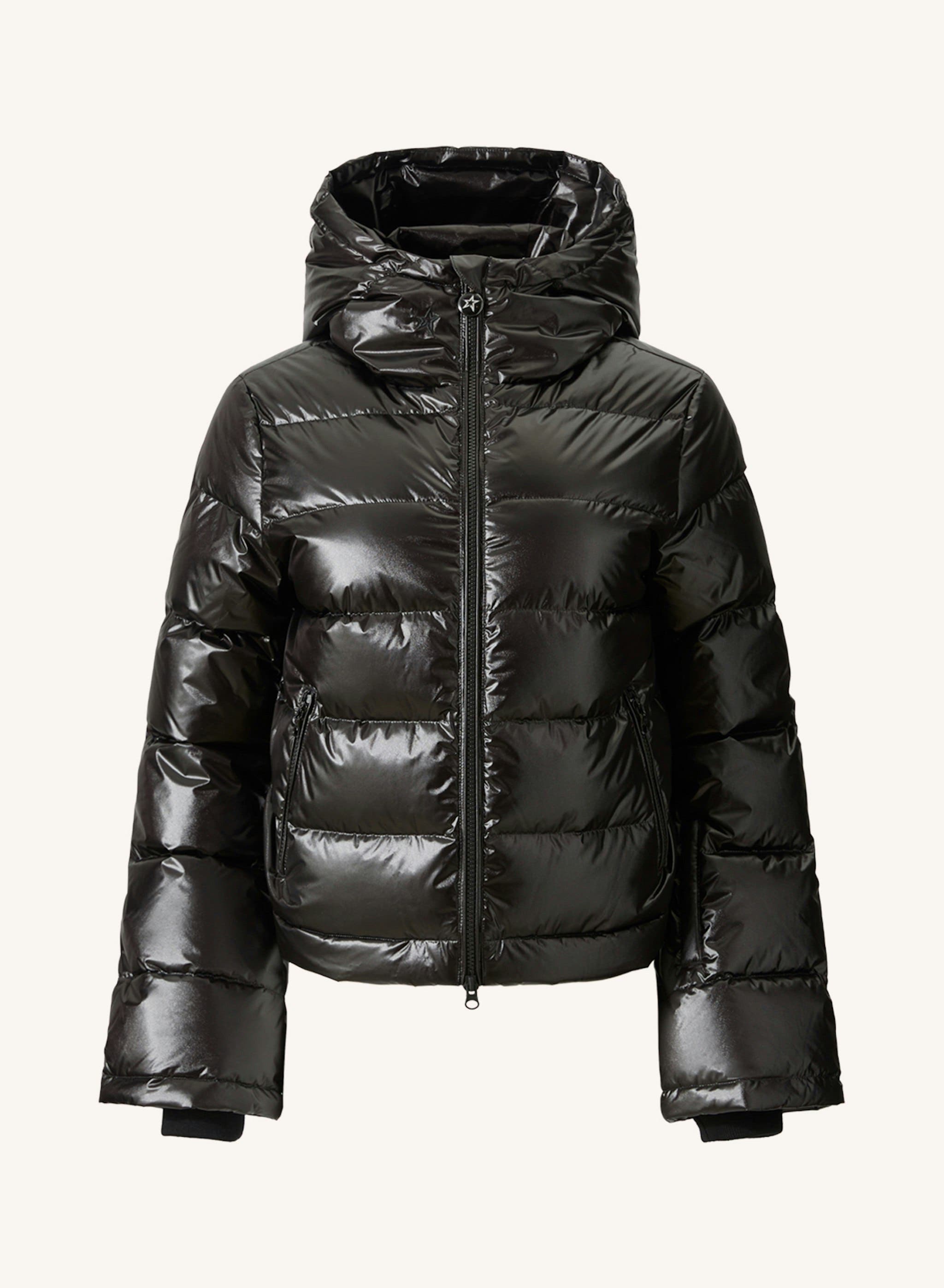 Perfect Moment Metallic Polar Flare Down Jacket (Women) | Nordstrom