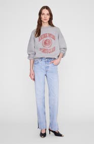 ANINE BING Miles Collegiate Sweatshirt