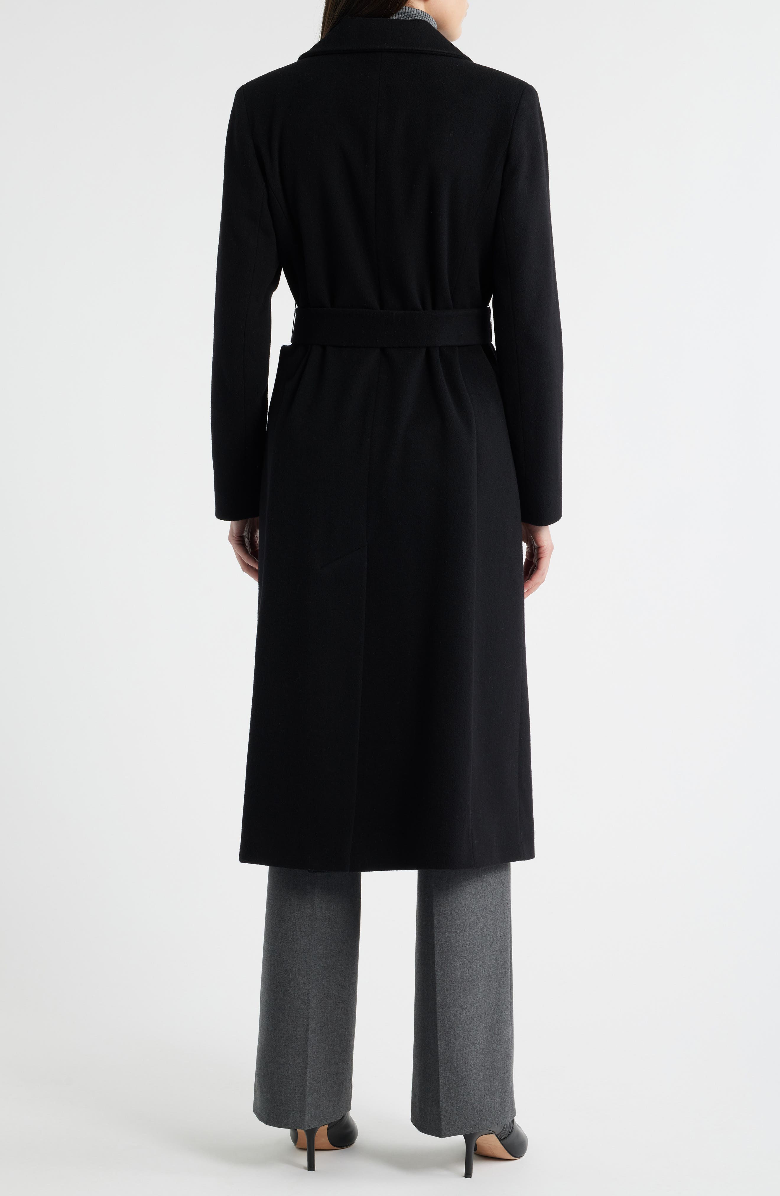 Shane Wool Wrap Coat - image 2