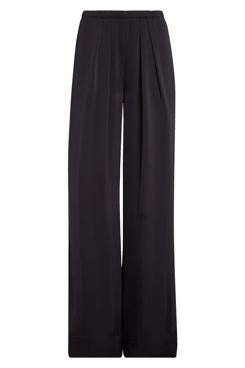 Jolie Split Leg Pants, Alternate, color, BLACK
