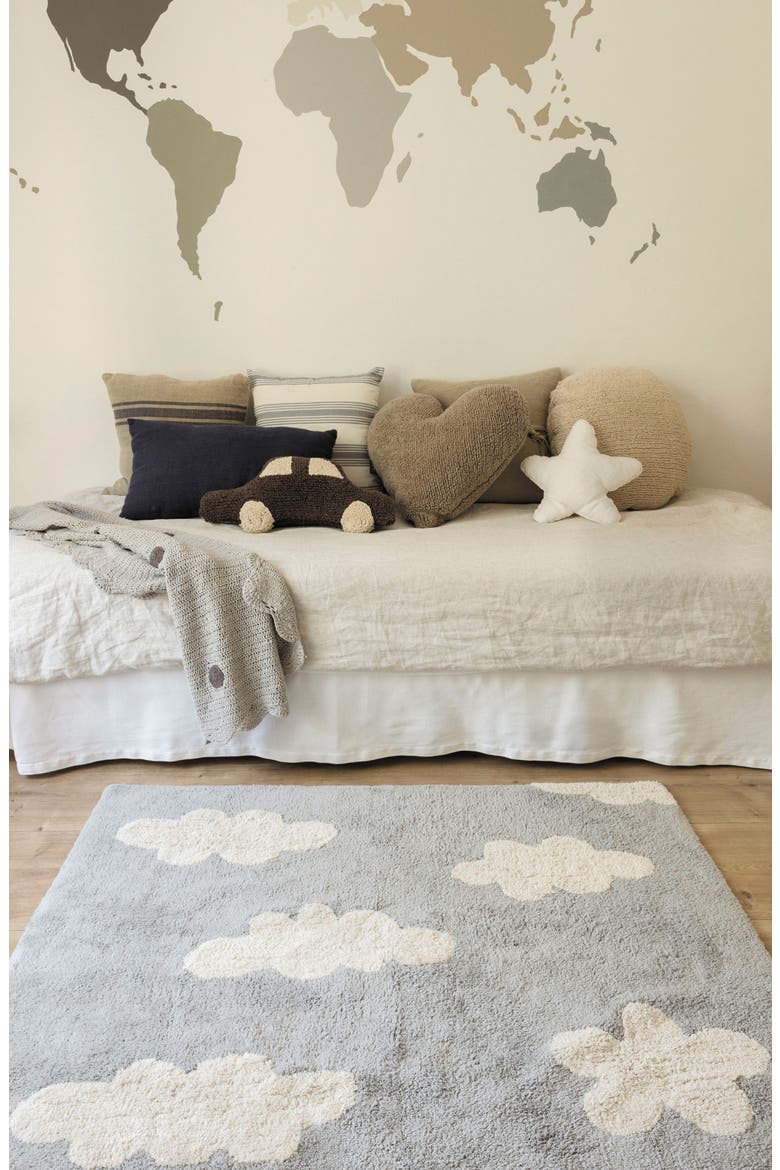 Clouds Rug, Alternate, color, CLOUDS GREY