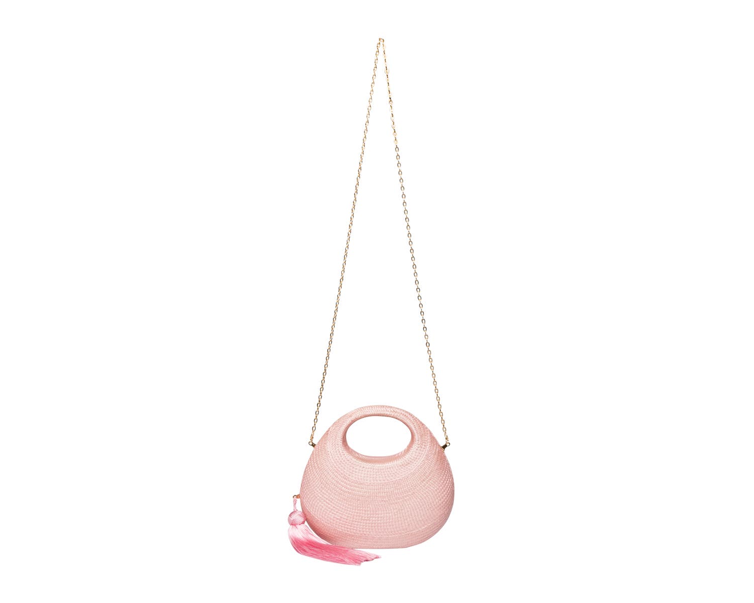 Isi Cut Out Handle Clutch, Alternate, color, PINK