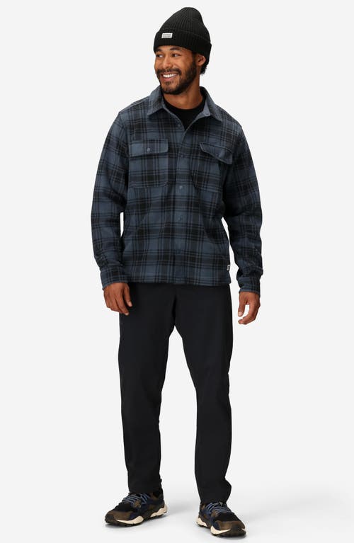 Marmot Felton Long Sleeve Fleece Snap-up Shirt In Multi
