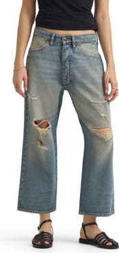 Lee Ripped Crop Loose Fit Jeans