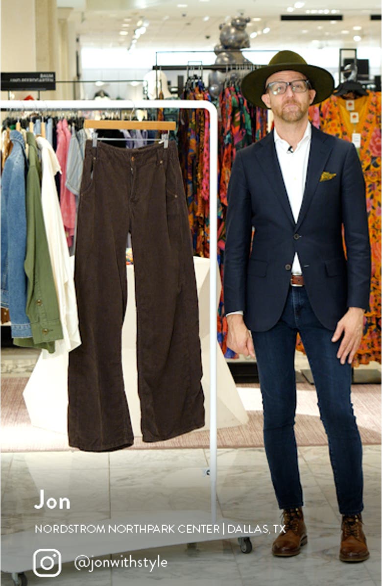 We the Free Harlow Wide Leg Corduroy Pants, sales video thumbnail