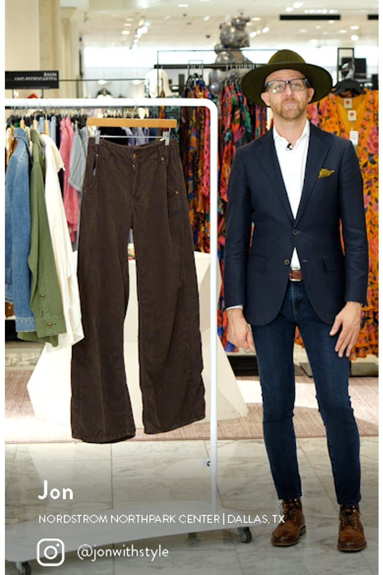 We the Free Harlow Wide Leg Corduroy Pants video