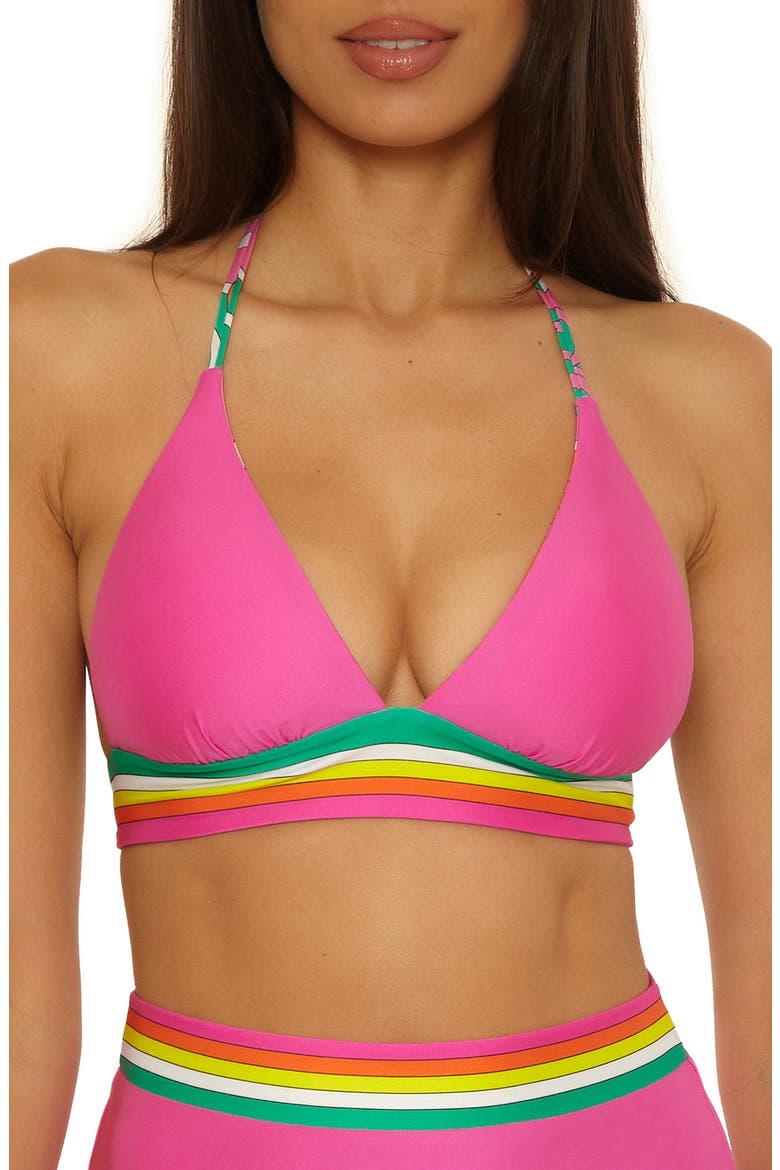 Elara Banded Reversible Bikini Top, Alternate, color, MULTI