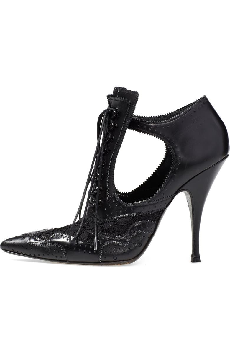 Givenchy 'Lace Show' Boot, Alternate, color,