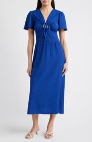 Loveappella Keyhole Midi Dress