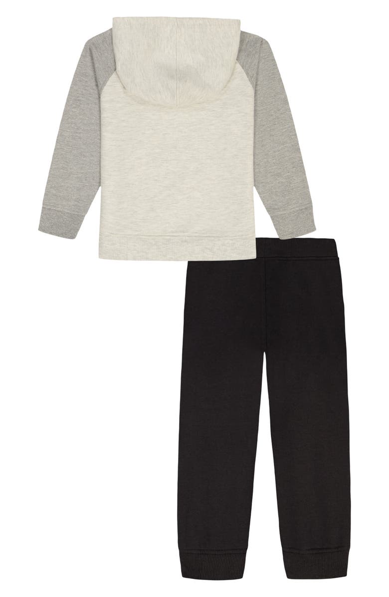 Lucky Brand Kids' Logo Hooded T-Shirt & Joggers Set, Alternate, color, Grey