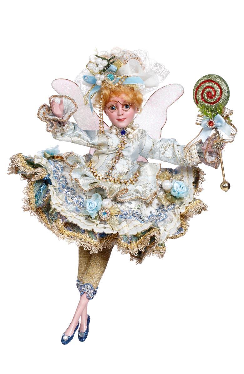 Mark Roberts Sugar Plum Fairy, Small, Green, Main, color, Light Blue