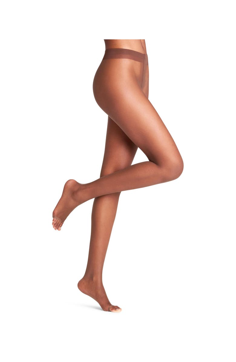 Falke Shelina Toeless 12 Denier Ultra Sheer Tights, Alternate, color, Espresso