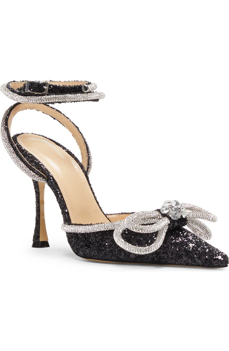 Mach & Mach Double Bow Pointed Toe Pump, Main, color,